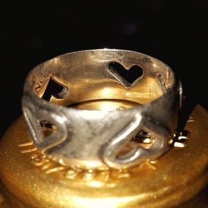 Beau sterling silver ring